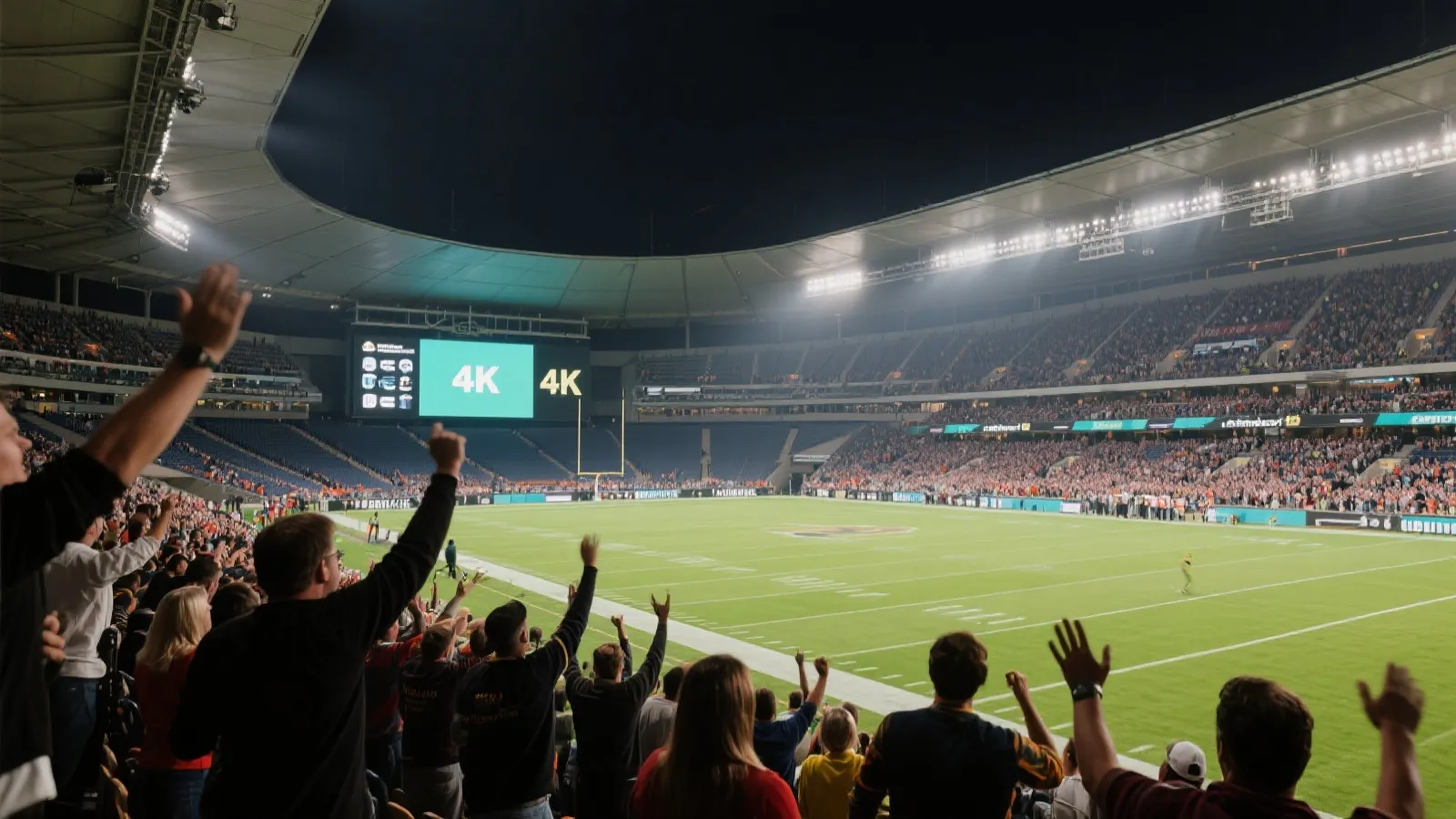 4K体育直播现场氛围图